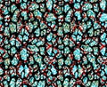 Seamless Abstract Pattern, Textured Animals Skin Ready for Textile Prints. Royalty Free Stock Photo