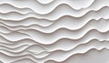 White wavy abstract background with soft shadows wave Royalty Free Stock Photo