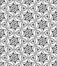 Seamless abstract pattern Vector coloring book