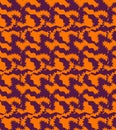 Seamless Abstract Pattern with Zig Zag Thunderbolt Shapes