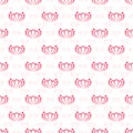 Seamless abstract patterns. Beautiful vector background.