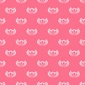 Seamless abstract pink patterns. Beautiful vector background.