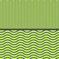 Seamless Abstract Simple Organic Pattern. Scalable Wavy Lines Pattern. Royalty Free Stock Photo