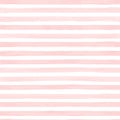 Seamless abstract stripped pattern watercolour hand painted. White and colourful pastel tone strips. Horizontal lines. Trendy back