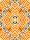 Seamless abstract tie-dye design pattern Royalty Free Stock Photo
