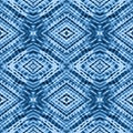 Seamless abstract tie-dye design pattern Royalty Free Stock Photo