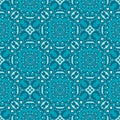 Seamless abstract tiled pattern vector