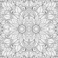 Seamless Abstract Tribal Pattern (Vector)