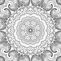 Seamless Abstract Tribal Pattern (Vector) Royalty Free Stock Photo