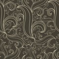 Seamless abstract twirl pattern