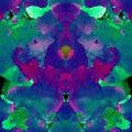 Seamless abstract tye dye pattern. Royalty Free Stock Photo