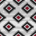 Seamless abstract vector ethnic pattern. Tribal vector design.