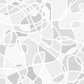 Seamless abstract vector pattern - repeat geometric curved backg