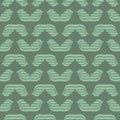 Seamless abstract vintage art pattern