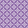 Seamless abstract vintage light lilac white pattern