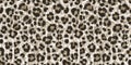 Seamless abstract watercolor leopard print and tiger stripe animal skin collage textured textile pattern