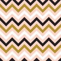 Seamless abstract zig zag line pattern