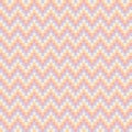 Seamless abstract zigzag pattern - Illustration Royalty Free Stock Photo
