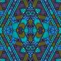 Seamless african ethno traditional texture pattern