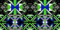 Seamless African pattern. Ethnic ornament on the carpet. Aztec style. Figure tribal embroidery. Indian, Mexican, folk pattern.