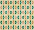 Seamless aged diamond pattern