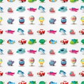 Seamless airplane pattern