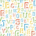 Seamless Alphabet Pattern