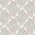 Seamless animal camouflage pattern design. Neutral pastel color in fresh pastel color style. Hand drawn playful texture