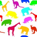 Seamless animal pattern