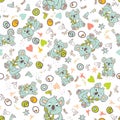 seamless animal pattern