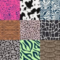 Seamless animal skin pattern Royalty Free Stock Photo