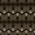 Seamless antique pattern ornament. Geometric stylish background Royalty Free Stock Photo