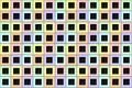 Seamless architectural pattern. Facade of modern apartment house