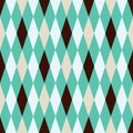 Seamless argyle pattern background.