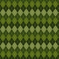 Seamless argyle pattern. Royalty Free Stock Photo