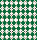 Seamless Argyle-Plaid Vector Art Pattern