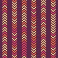 Seamless Arrow Pattern Royalty Free Stock Photo