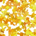 Seamless arrow pattern background - vector design from rotated rounded arrows with shadow effect Royalty Free Stock Photo