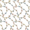 Seamless arrow pattern Royalty Free Stock Photo