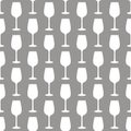 Seamless art abstract background with wine glasses Royalty Free Stock Photo