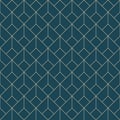 Art Deco seamless pattern background wallpaper Royalty Free Stock Photo