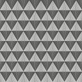 Seamless Art Deco triangle pattern background