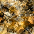 Seamless art polygonal pattern Royalty Free Stock Photo