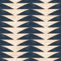 Seamless artistic ethnic fabric pattern design, modern batik wallpaper