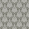 Seamless Asian vector damask pattern design