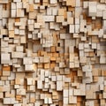 Seamless askew wood pattern texture background for versatile wall and floor design concepts Royalty Free Stock Photo