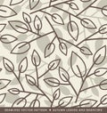 Seamless autumn leaf pattern Royalty Free Stock Photo