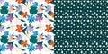 Seamless autumn pattern decorative colorful, design paper, cover, fabric, texture interior, gift wrap packaging