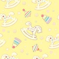 Seamless baby background