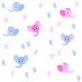 Seamless baby Pattern